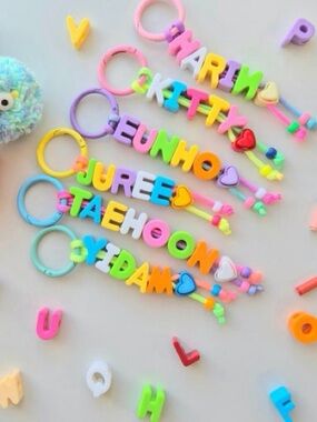 Personalized name keychain